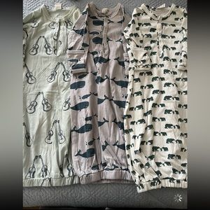 Set of 3 Kate Quinn Sleep Gowns 3-6months